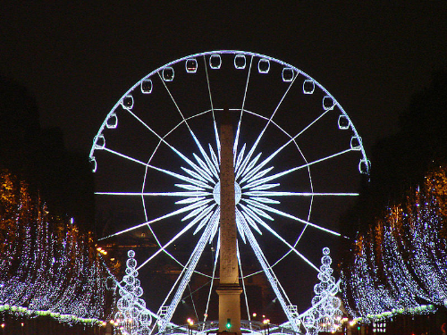 Thủ đô Paris trong mùa Giáng sinh